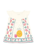 Vestido Meia Malha Brandili Menina Camponesa