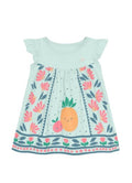 Vestido Meia Malha Brandili Menina Camponesa