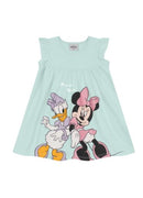 Vestido Meia Malha Menina BRANDILI Minnie e Margarida