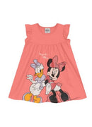 Vestido Meia Malha Menina BRANDILI Minnie e Margarida
