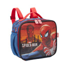 Kit Mochila Infantil +Rodinhas  Lancheira Azul e Vermelha