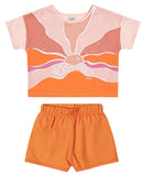 Kit Conjunto Elian Meninas Infantil 4 Peças Tamanhos 4 -10-12 e 14