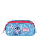 Kit Mochila De Costas + Estojo Triplo da Lilo Stitch e Angel Pink