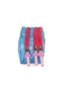 Kit Mochila De Costas + Estojo Triplo da Lilo Stitch e Angel Pink
