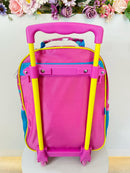 Mochila de Rodinhas Escolar da Hello Kitty Rainbow