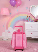 Mochila de Rodinhas Barbie Pink