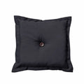 Almofada Decorativa 36x36cm Oxford com Botão Central