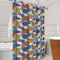 Cortina de Box Estampada Premium Com Ilhós