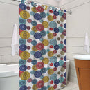 Cortina de Box Estampada Premium Com Ilhós