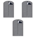 Kit 3 Capas de Terno ou Vestido Com visor ou Frente Cristal ( ESTOQUEVIRTUAL )