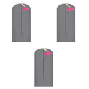 Kit 3 Capas de Terno ou Vestido Com visor ou Frente Cristal ( ESTOQUEVIRTUAL )