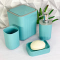 Kit Banheiro Lavabo 4 Peças Resistente e Moderno