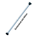 Suporte Extensível Para Cortina de Box