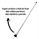 Suporte Extensível Para Cortina de Box