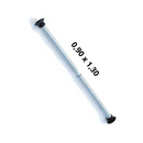 Suporte Extensível Para Cortina de Box