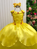 Fantasia Princesa Belli A Bela e a Fera Longa