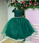 Vestido Marie Mariely Verde Esmeralda