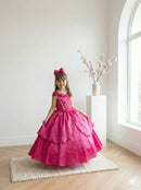 Fantasia Longa Princesa Belli Aurora A Bela Adormecida Pink