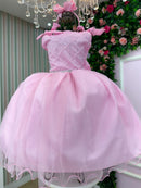 Vestido Marie Mariely Rosa Bebe