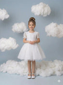Vestido Marie Branco Bolinhas