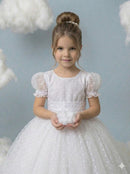 Vestido Marie Branco Bolinhas