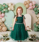 Vestido Marie Mariely Verde Esmeralda
