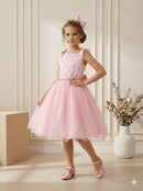 Vestido Marie Mariely Rosa Bebe