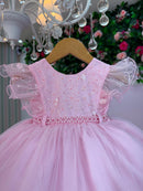 Vestido Menina Bonita Bebe Ana Liz Rosa