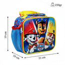 Kit Mochila de Costas Escolar Tam. 14  e Lancheira Térmica da Patrulha Canina S2 C/ Capuz