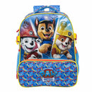 Kit Mochila de Costas Escolar Tam. 14  e Lancheira Térmica da Patrulha Canina S2 C/ Capuz