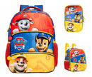 Kit Mochila de Costas Escolar Tam. 14 + Lancheira Térmica e Estojo Box da Patrulha Canina SE
