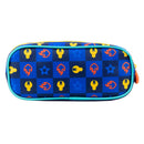 Kit Mochila de Costas Tam. 16 e Estojo Duplo Escolar da Patrulha Canina Y
