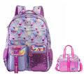 Kit Mochila de Costas Tam.17 e Lancheira Térmica Tween Cosmic Cat On My Way!
