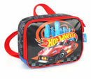 Kit Mochila Infantil Com Rodinhas + Lancheira Térmica do Hotwheels Speed Club