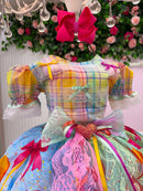 Vestido Marie Junino Luxo Balão Encantado