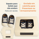 Tênis de bebê menina Starzinho Arco Íris e Estrelinha (Jeans)