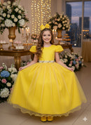 Vestido Marie Longo Heloisa Amarelo