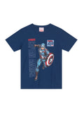 Camiseta Vingadores ORIGINAL em Meia Malha BRANDILI licenciada MARVEL - Camiseta HULK, Homem de Ferro, Capital America