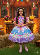 Vestido Marie Junino Laço da Alegria