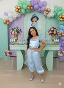 Fantasia Princesa Belli Princesa Jasmine Azul Bebe