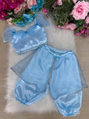 Fantasia Princesa Belli Princesa Jasmine Azul Bebe