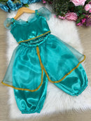 Fantasia Princesa Belli Princesa Jasmine Verde Tiffany