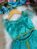 Fantasia Princesa Belli Princesa Jasmine Verde Tiffany