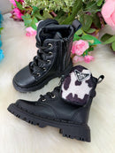 Bota\Coturno Nilqi Mimosa Preto