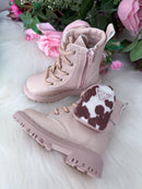Bota\Coturno Nilqi Mimosa Rose