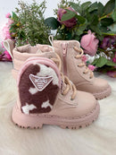 Bota\Coturno Nilqi Mimosa Rose