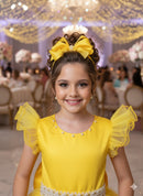 Vestido Marie Longo Amanda Amarelo