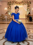 Vestido Marie Longo Amanda Azul Royal
