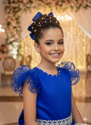 Vestido Marie Longo Amanda Azul Royal