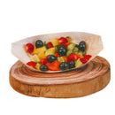 Barquinha Lâmina de Madeira 13x8cm 100% Biodegradável - 100un